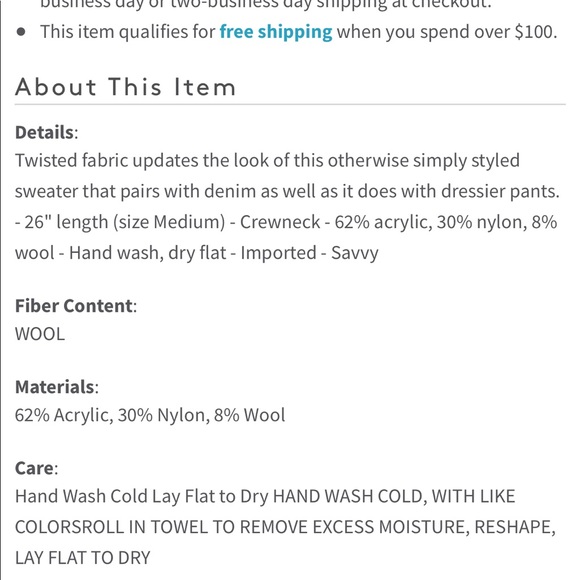 New Leith Gray Heathered Open Sleeves Sweater - Picture 8 of 8